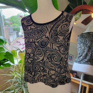 Vintage Y2K Floral / Paisley Tank Top